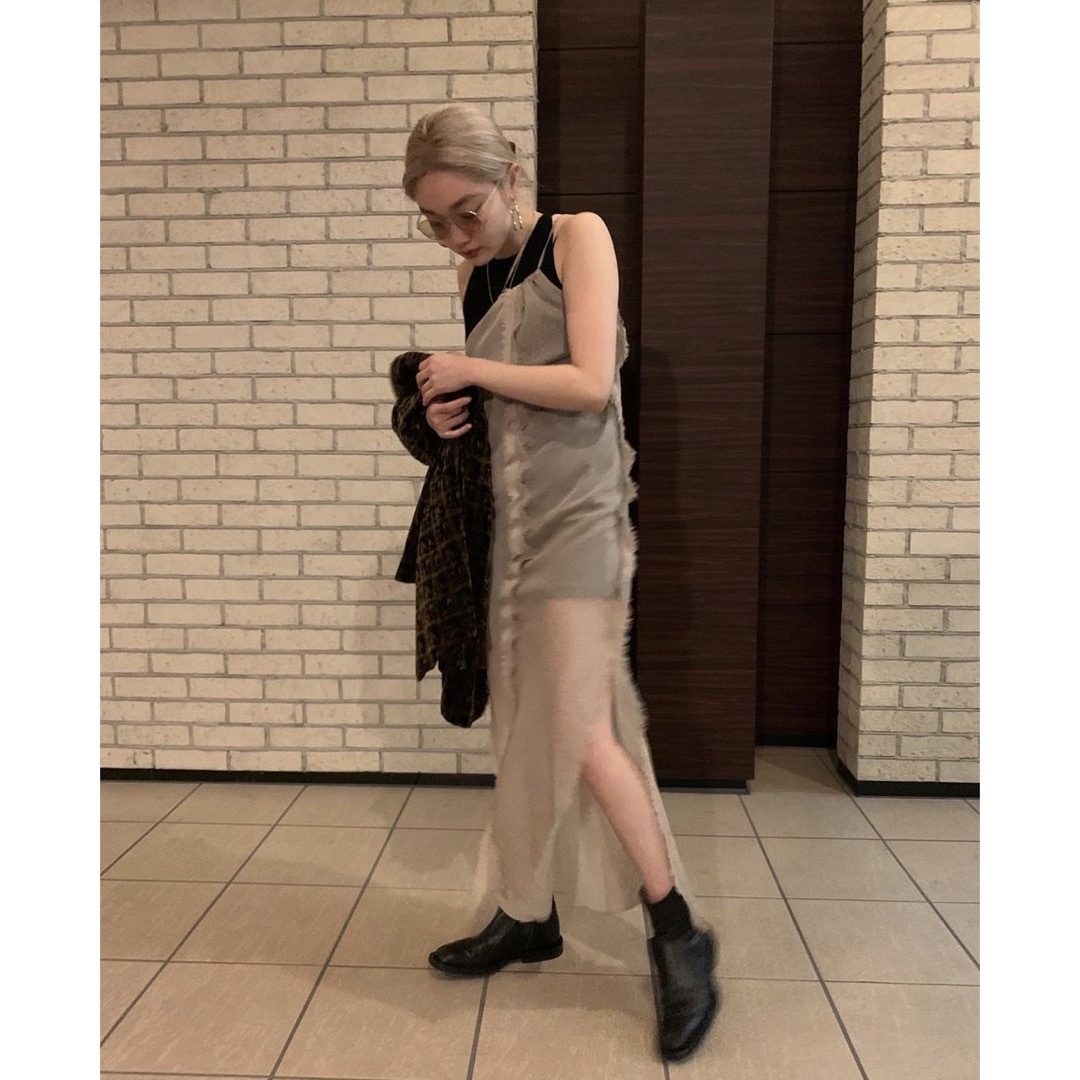 PERVERZE Narrow Long Dress Black パーバーズ 黒の通販 by Myn PERVERZE Narrow Long Dress Black パーバーズ 黒の通販 by Myn