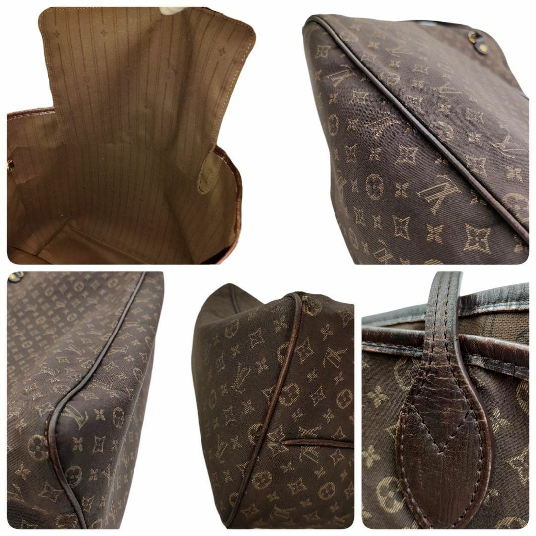 LOUIS VUITTON(ルイヴィトン)のルイヴィトン A4可 ミニラン ネヴァーフルMM トートバッグ キャンバス 革 レディースのバッグ(トートバッグ)の商品写真