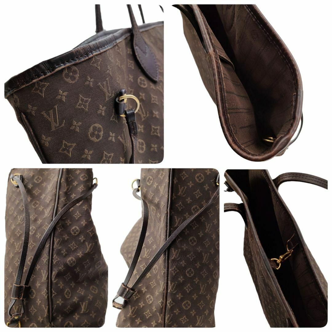 LOUIS VUITTON(ルイヴィトン)のルイヴィトン A4可 ミニラン ネヴァーフルMM トートバッグ キャンバス 革 レディースのバッグ(トートバッグ)の商品写真