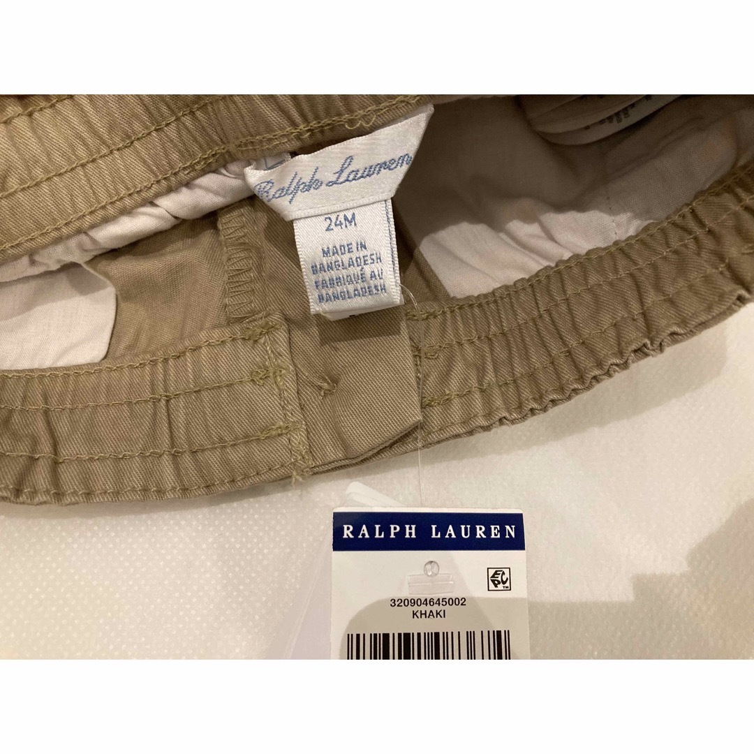 Ralph Lauren(ラルフローレン)のラルフローレン　パンツ　24M  新品未使用 キッズ/ベビー/マタニティのキッズ服男の子用(90cm~)(パンツ/スパッツ)の商品写真