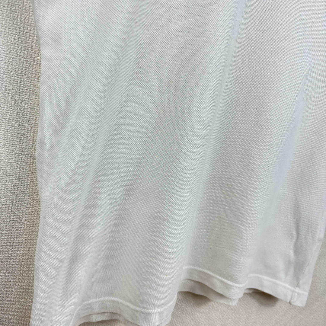 FRED PERRY(フレッドペリー)のヴィンテージ　フレッドペリー　ポロシャツ　半袖　38 M 白緑紺　古着 メンズのトップス(ポロシャツ)の商品写真