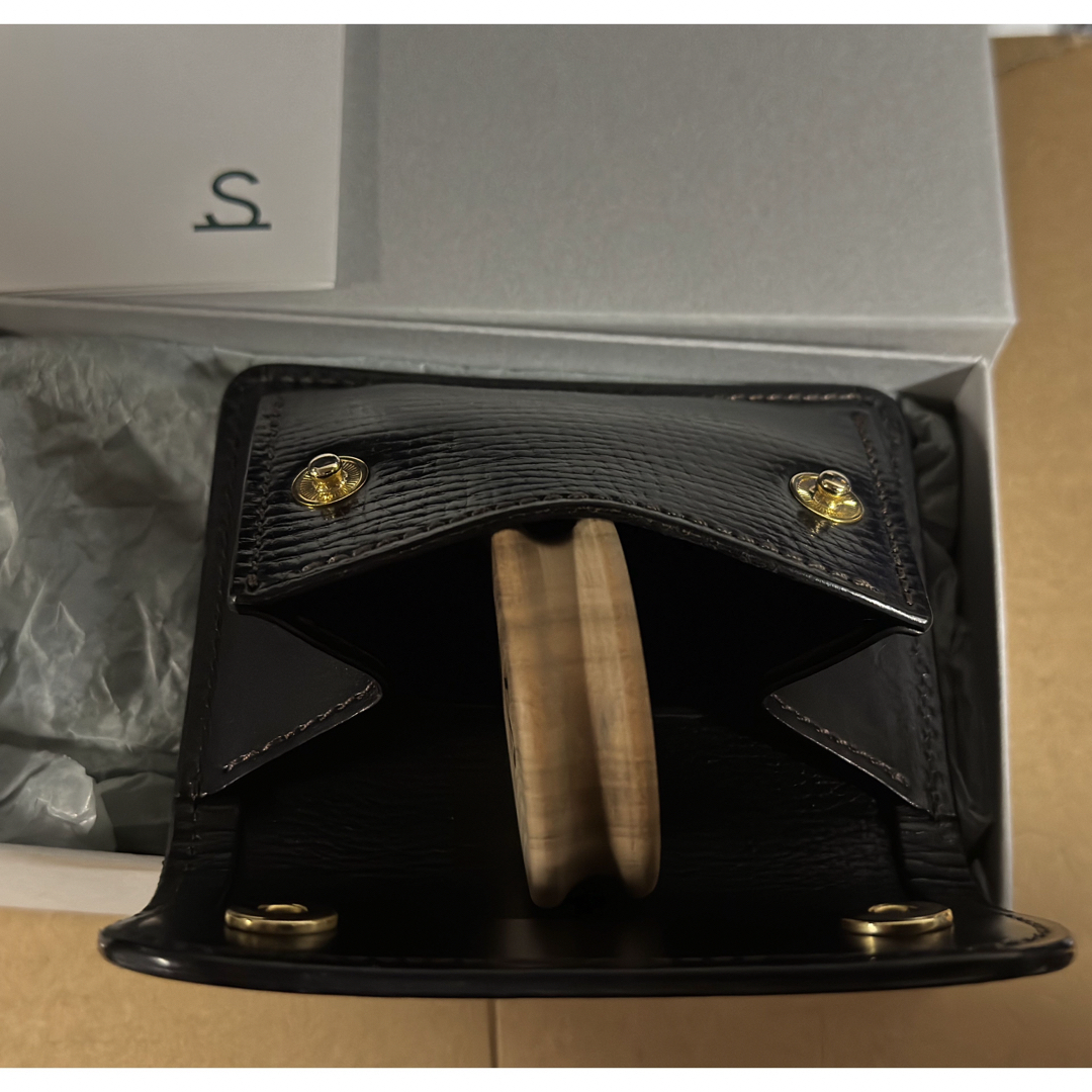 Wildswans TONGUE 型押しシェルコードバン  メンズのファッション小物(コインケース/小銭入れ)の商品写真