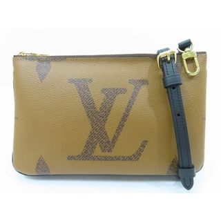 ルイヴィトン(LOUIS VUITTON)の【新着】ルイ・ヴィトン M69203 モノグラム・ジャイアント リバース モノグラム ポシェット･ドゥーブル ジップ ショルダーバッグ 【池袋店】【中古】(メッセンジャーバッグ)