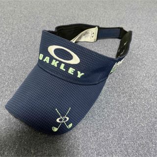 オークリー(Oakley)のオークリー　サンバイザー　ネイビー(ウエア)