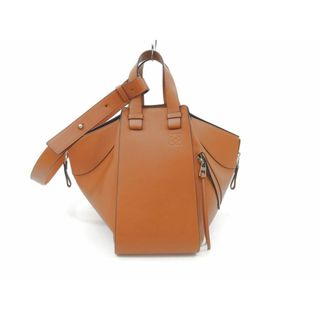 ロエベ(LOEWE)のロエベ 387.30.T38 レザー タン ハンモック ミディアム 2wayバッグ【池袋店】【中古】(その他)