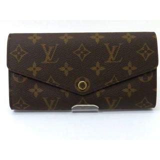 ルイヴィトン(LOUIS VUITTON)のルイヴィトン M60531 モノグラム/ブラウン ポルトフォイユ・サラ 【池袋店】【中古】(財布)