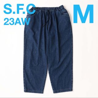 ワンエルディーケーセレクト(1LDK SELECT)のS.F.C 23AW SUPER WIDE DENIM PANTS M(デニム/ジーンズ)