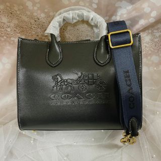 コーチ(COACH)の【24時間以内発送】トートバッグ バッグ エース トート 26  ブラック ハン(ショルダーバッグ)