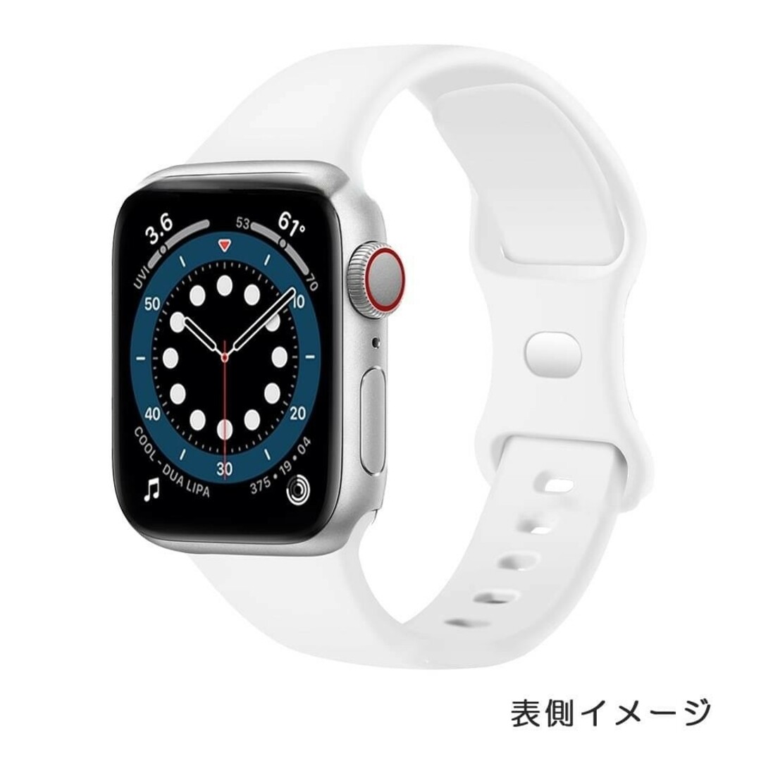 【新品・未使用】applewatchラバーバンドM/ネイビー/シンプル/送料無料 メンズの時計(ラバーベルト)の商品写真