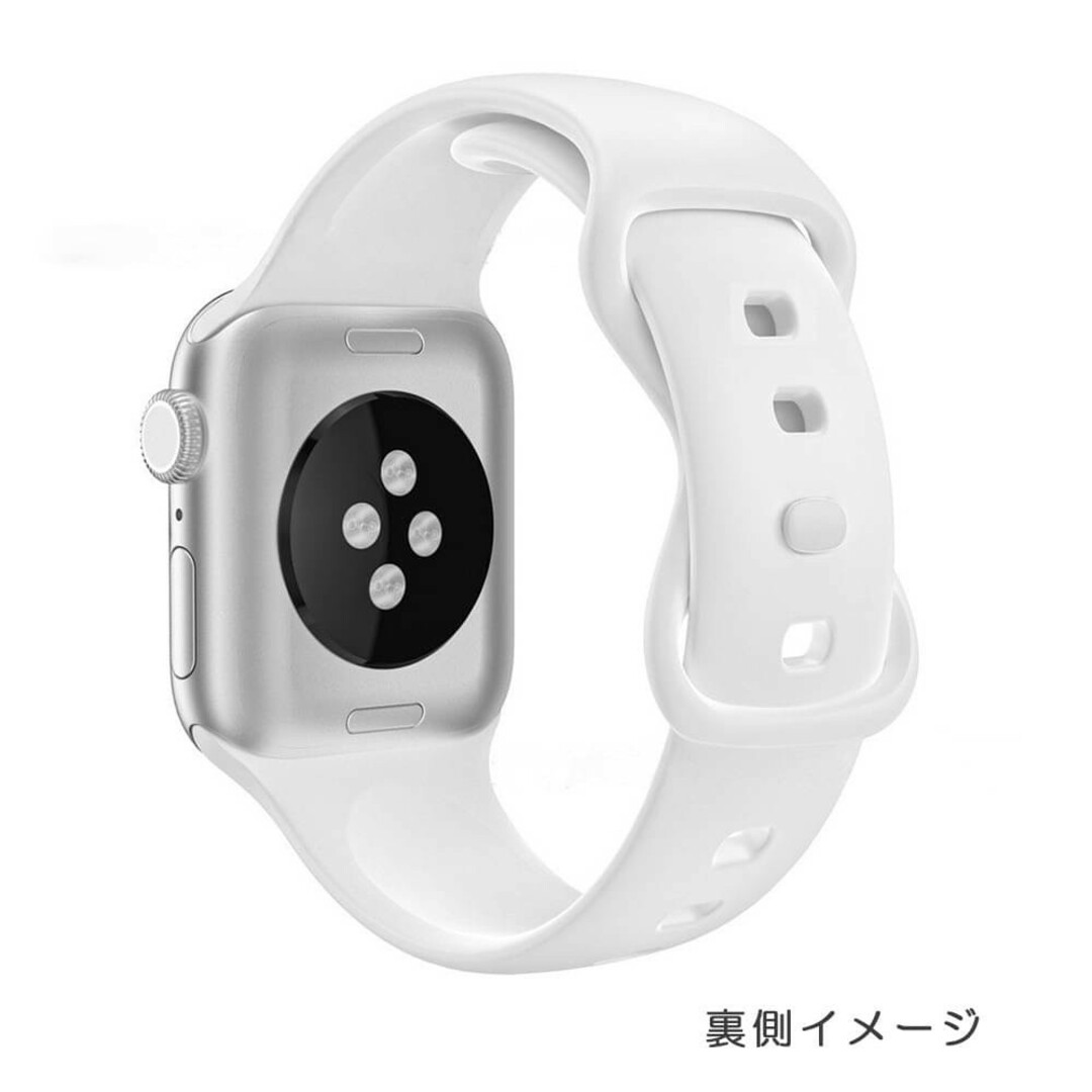 【新品・未使用】applewatchラバーバンドM/ネイビー/シンプル/送料無料 メンズの時計(ラバーベルト)の商品写真