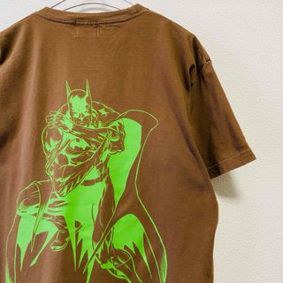 マーベル(MARVEL)の一点物　2004年製　バットマン　ビッグプリント　デカロゴ　Tシャツ(Tシャツ/カットソー(半袖/袖なし))