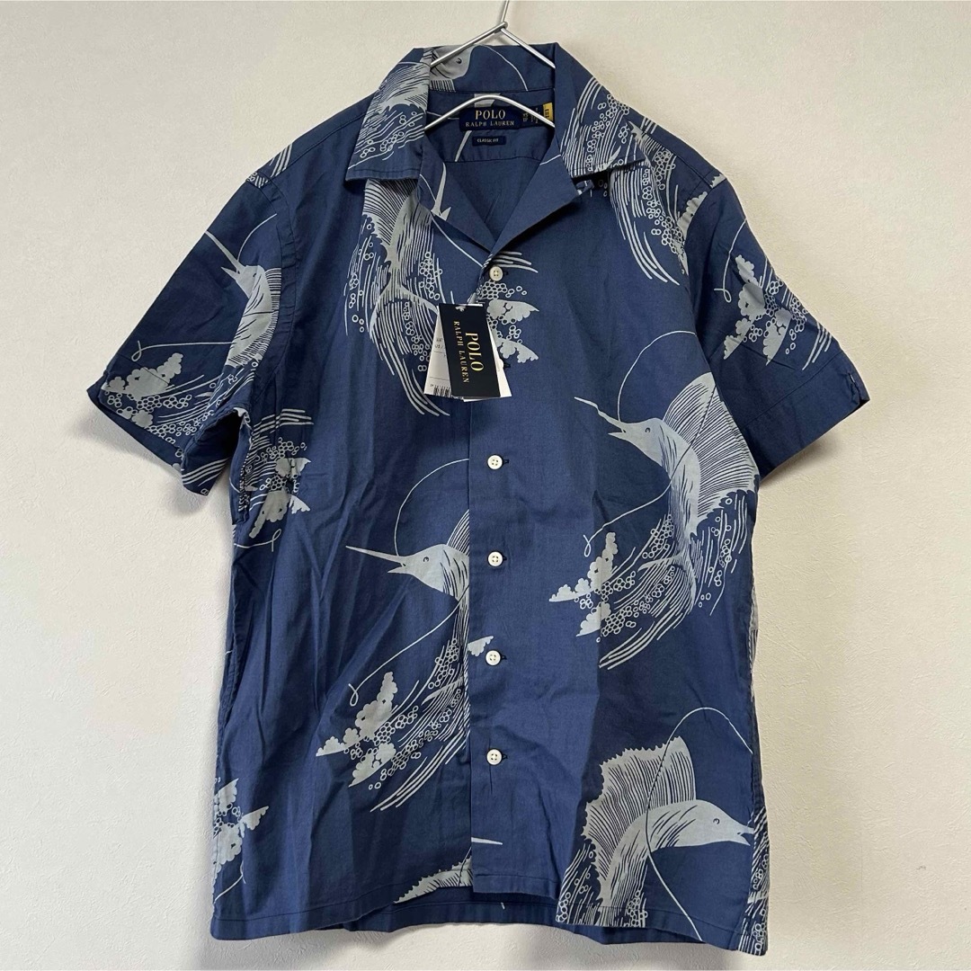 Ralph Lauren(ラルフローレン)の新品 90s POLO Ralph Lauren 半袖 開襟シャツ アロハシャツ メンズのトップス(シャツ)の商品写真