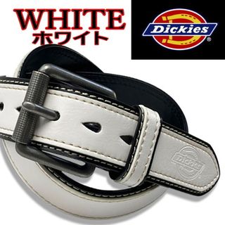 ディッキーズ(Dickies)の068 白 ディッキーズ ベルト バイカラー Dickies ホワイト(ベルト)