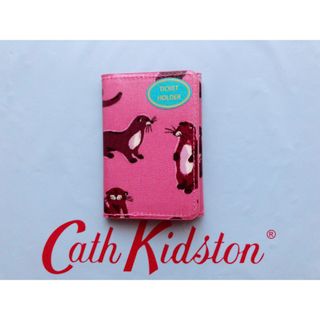 キャスキッドソン(Cath Kidston)の【新品未使用】キャスキッドソン 定期入れ チケットホルダー カワウソ(パスケース/IDカードホルダー)