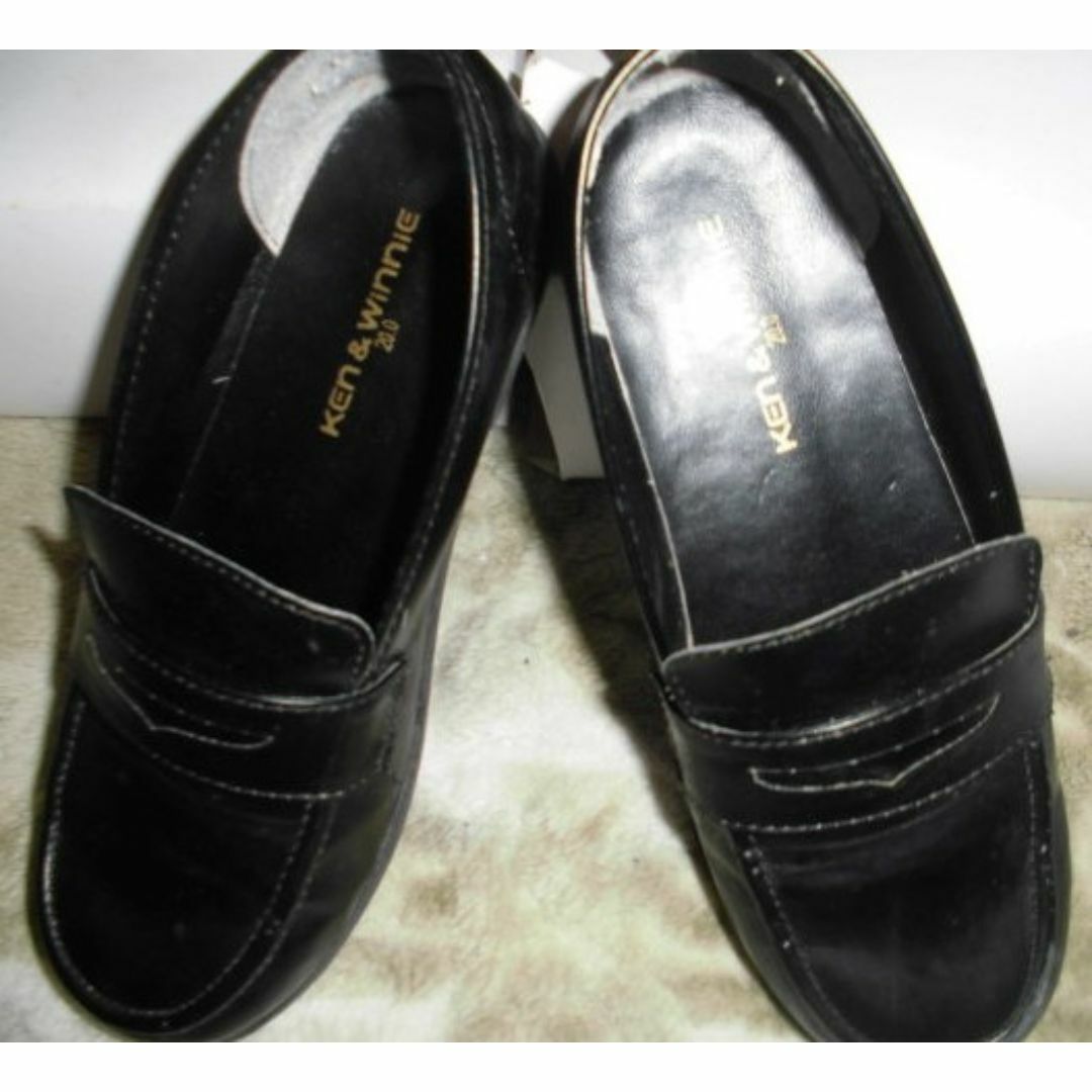 ローファー 黒 フォーマルシューズ 黒靴 20cm キッズ/ベビー/マタニティのキッズ靴/シューズ(15cm~)(ローファー)の商品写真