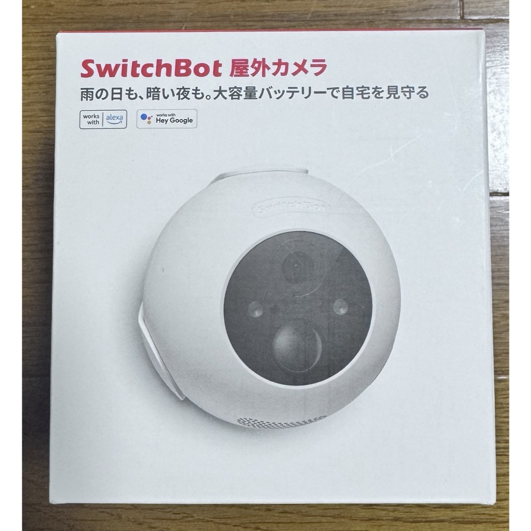 【新品未使用】SwitchBot 屋外カメラ 防犯対策 スマホ/家電/カメラのスマホ/家電/カメラ その他(防犯カメラ)の商品写真