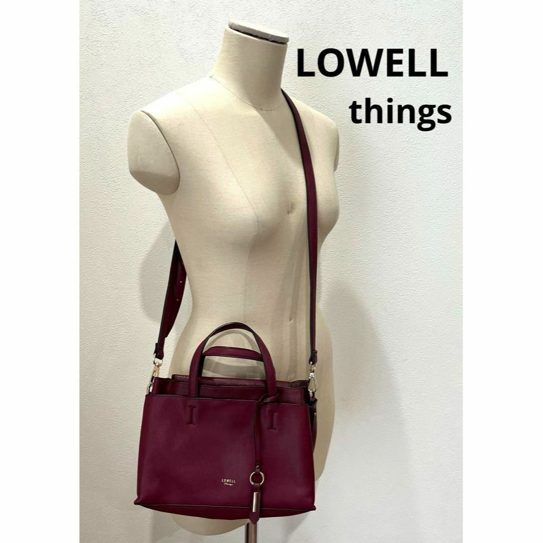 LOWELL Things(ロウェルシングス)のロウェル シングス LOWELL things ショルダーバッグ ハンドバッグ レディースのバッグ(ショルダーバッグ)の商品写真