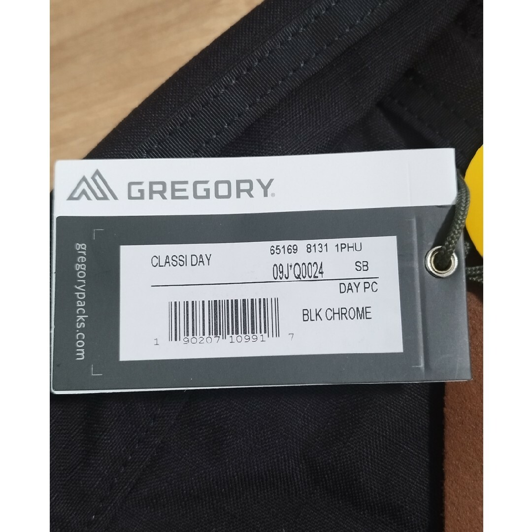 Gregory(グレゴリー)の新品未使用品　グレゴリー　GREGORY　バックパック メンズのバッグ(バッグパック/リュック)の商品写真