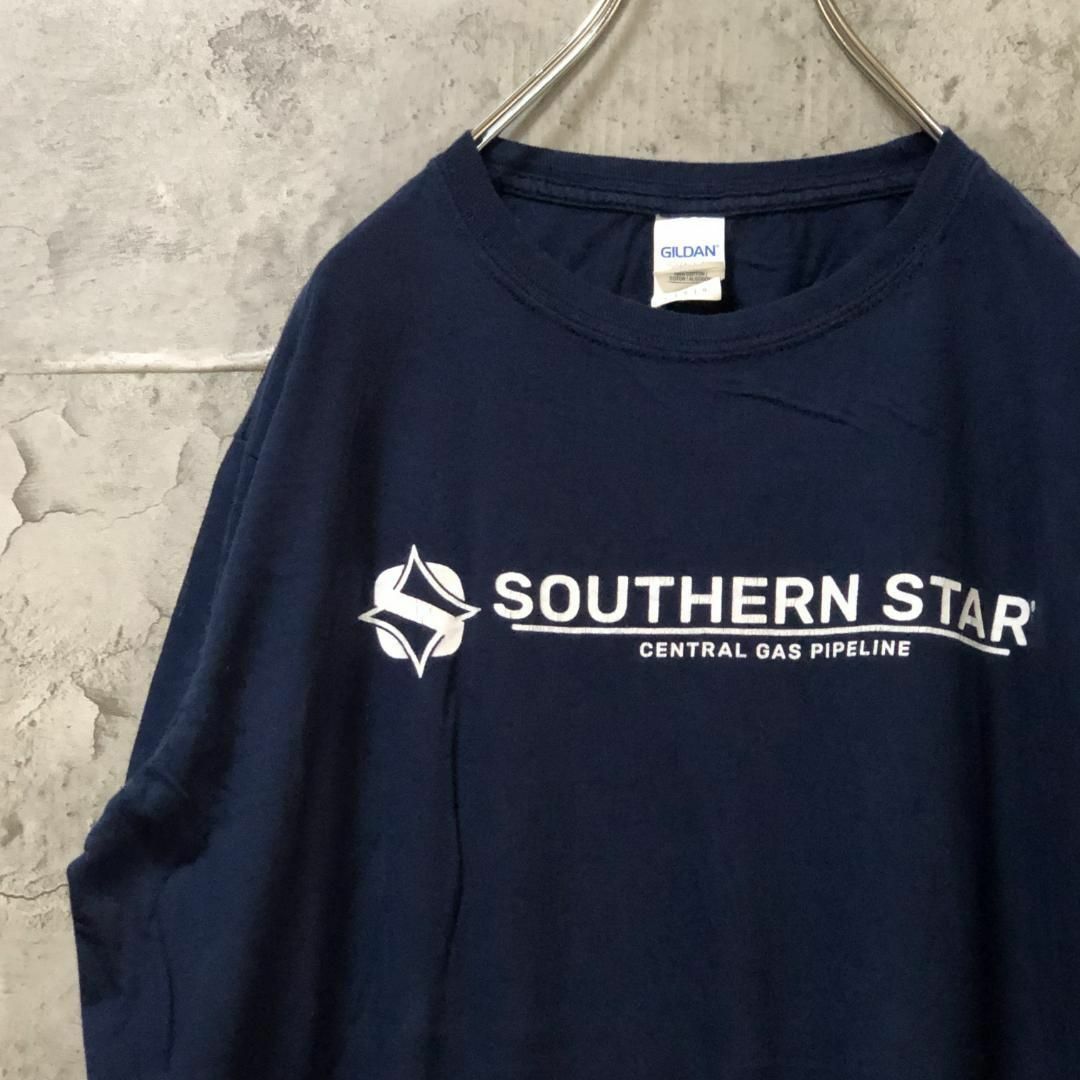 SOUTHERN STAR 企業ロゴ シンプル ビッグ Tシャツ メンズのトップス(Tシャツ/カットソー(半袖/袖なし))の商品写真