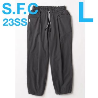 ワンエルディーケーセレクト(1LDK SELECT)のS.F.C 23SS WIDE TAPERED EASY PANTS L(スラックス)