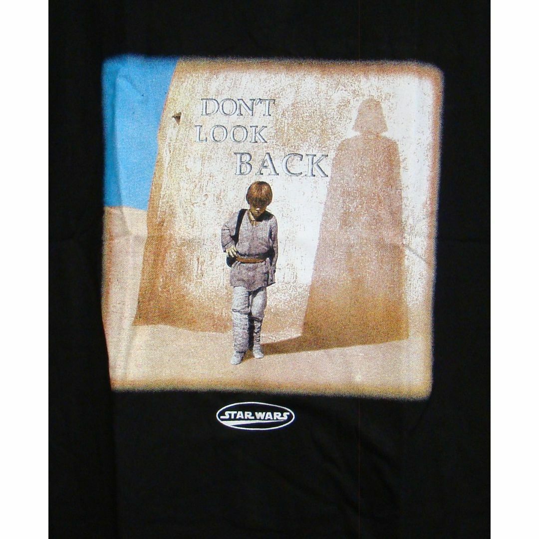 L★新品スターウォーズ【DON'T LOOK BACK】プリントTシャツ メンズのトップス(Tシャツ/カットソー(半袖/袖なし))の商品写真