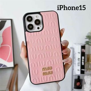 miumiu ミュウミュウ iPhoneケース iPhone15