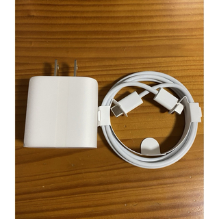 Apple 純正充電器セット 電源アダプター 充電ケーブル  iPad付属品(その他)