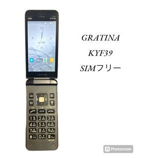 キョウセラ(京セラ)のKYF39SiMフリー(携帯電話本体)