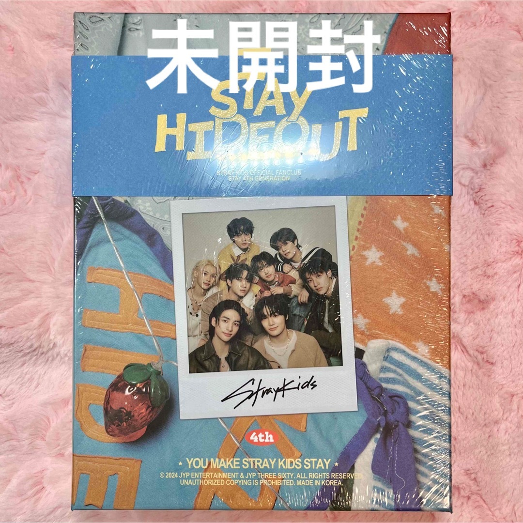 Stray Kids(ストレイキッズ)の未開封／stray kids スキズ　stay 4期　FC kit キット エンタメ/ホビーのタレントグッズ(アイドルグッズ)の商品写真