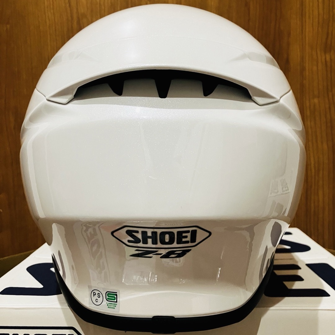 SHOEI(ショウエイ)の未使用に近い 無傷の美品 SHOEI Z-8 付属品全て有り 自動車/バイクのバイク(ヘルメット/シールド)の商品写真
