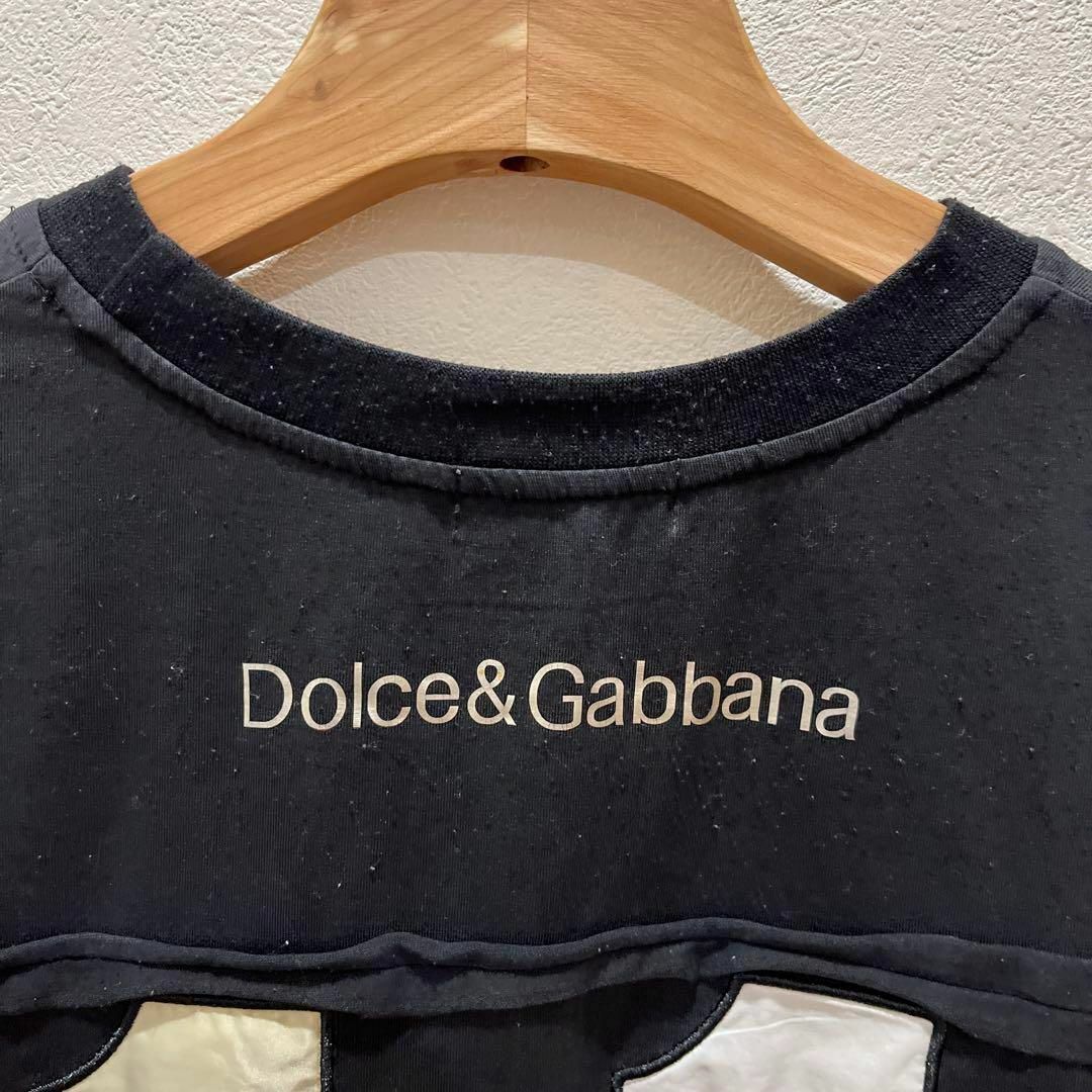 DOLCE&GABBANA(ドルチェアンドガッバーナ)のドルチェアンドガッバーナ D&G ロンT Tシャツ 長袖 ブラック メンズ メンズのトップス(Tシャツ/カットソー(七分/長袖))の商品写真