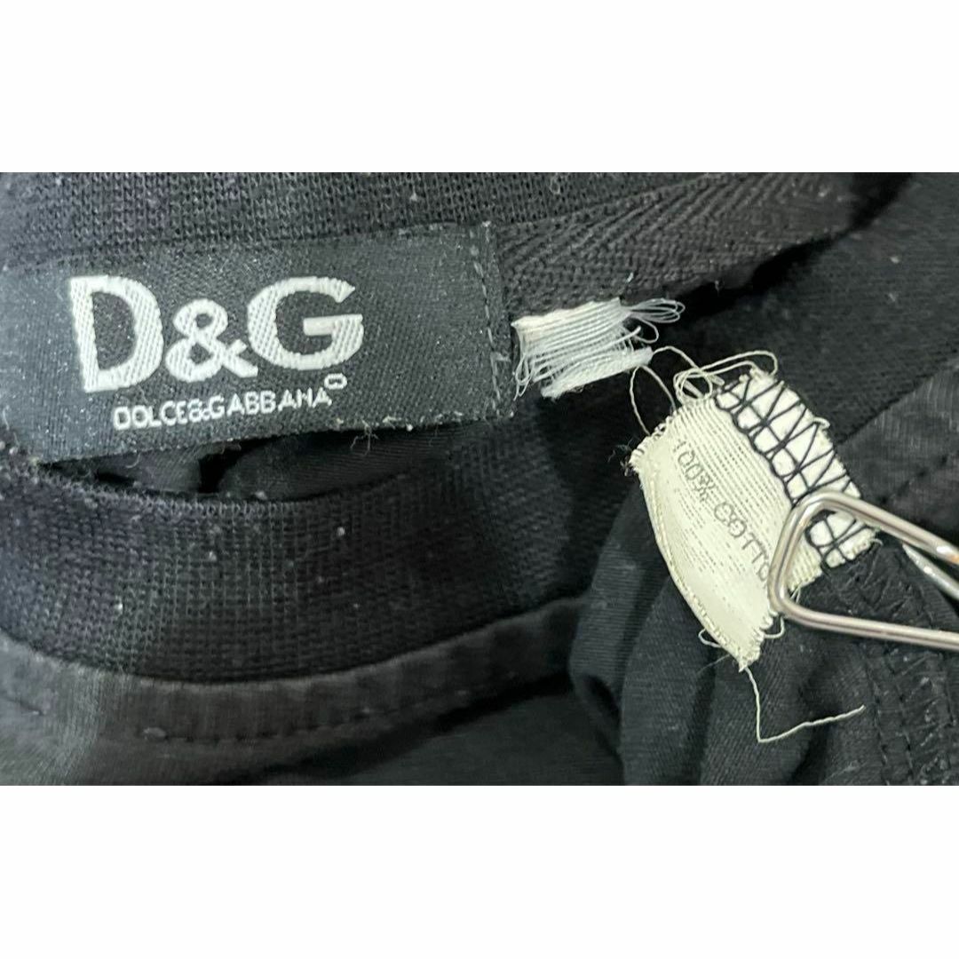 DOLCE&GABBANA(ドルチェアンドガッバーナ)のドルチェアンドガッバーナ D&G ロンT Tシャツ 長袖 ブラック メンズ メンズのトップス(Tシャツ/カットソー(七分/長袖))の商品写真