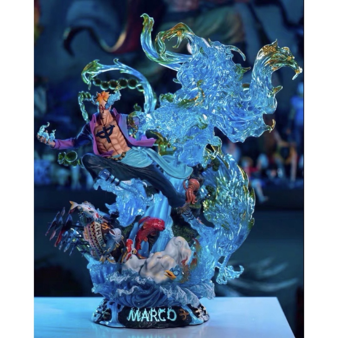ワンピース One piece マルコ フィギュア GK ガレージキットの ワンピース One piece マルコ フィギュア GK ガレージキットの