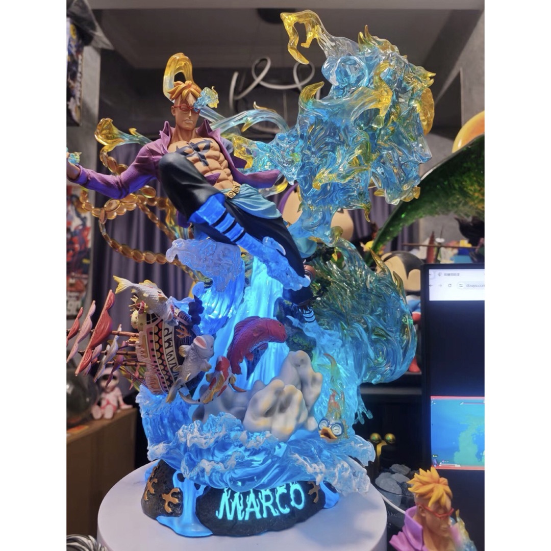 ワンピース One piece マルコ フィギュア GK ガレージキットの ワンピース One piece マルコ フィギュア GK ガレージキットの