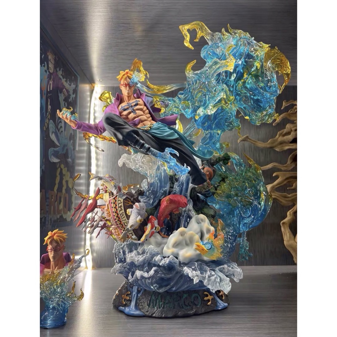 ワンピース One piece マルコ フィギュア GK ガレージキットの ワンピース One piece マルコ フィギュア GK ガレージキットの