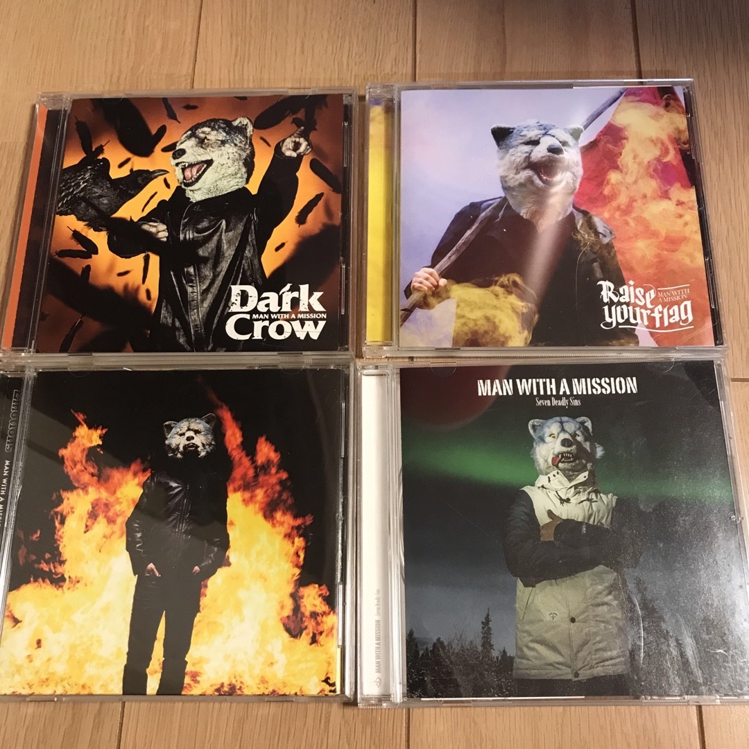 MAN WITH A MISSION 4枚【バラ売り可】 エンタメ/ホビーのCD(ポップス/ロック(邦楽))の商品写真