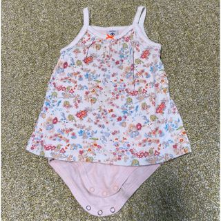 プチバトー(PETIT BATEAU)のプチバトー　キャミソール　ロンパース(タンクトップ/キャミソール)