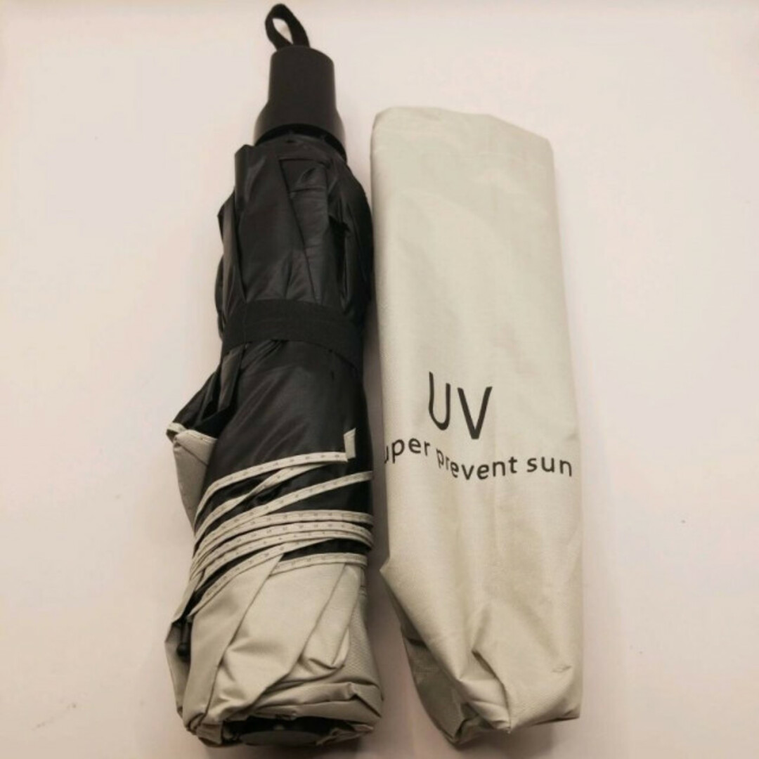 【ホワイト】日傘 折りたたみ傘 手動開閉 晴雨兼用 撥水 UVカット 雨傘 雨具 レディースのファッション小物(傘)の商品写真
