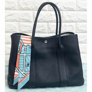 Hermes - 美品✨HERMES エルメス　ガーデンパーティPM ネゴンダ グレー系