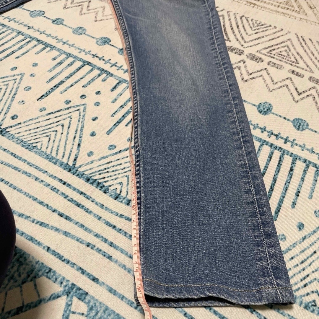 MUJI (無印良品)(ムジルシリョウヒン)の無印良品　スリムジーパン　30インチ メンズのパンツ(デニム/ジーンズ)の商品写真
