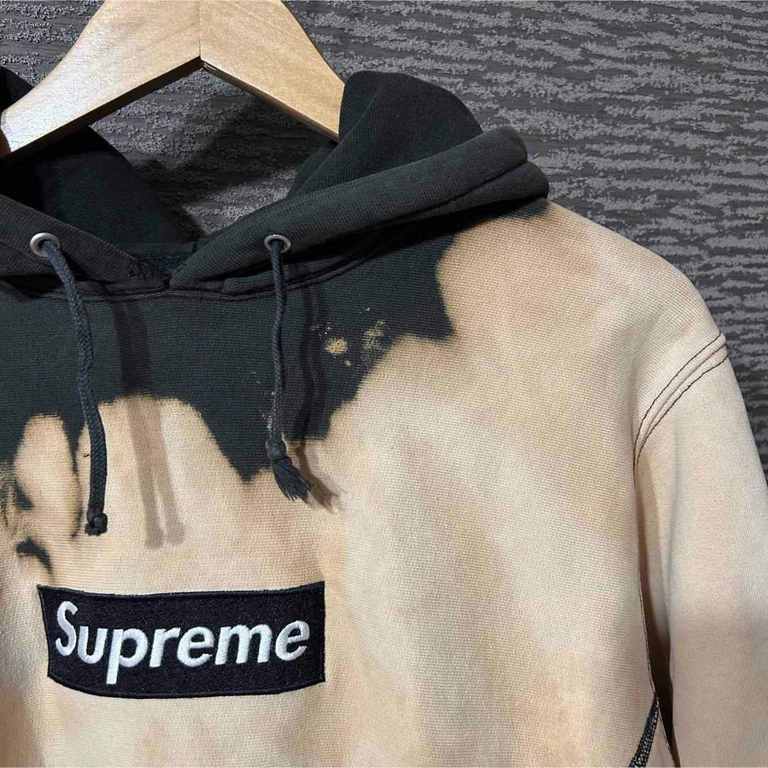 Supreme(シュプリーム)のsupreme box logo hoodieブリーチ ボックスロゴ  L  メンズのトップス(パーカー)の商品写真