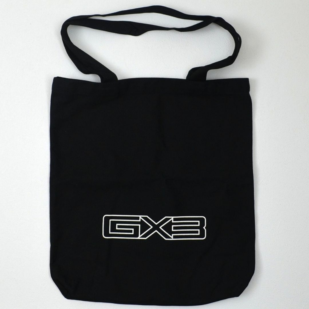 【GX3 ジーバイスリー】シンプルトートバッグ ブラック メンズのバッグ(トートバッグ)の商品写真