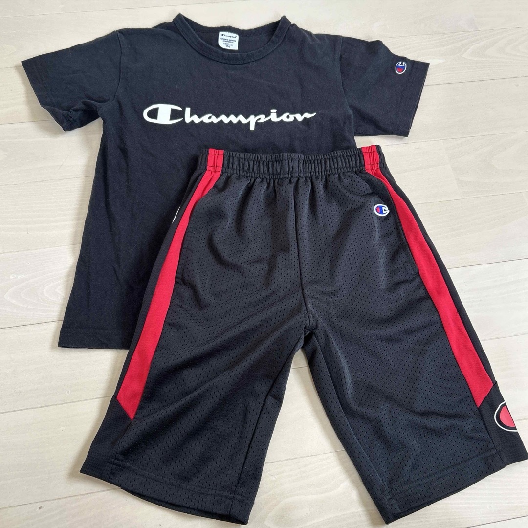 Champion(チャンピオン)のチャンピオン　champion 150 2点セット キッズ/ベビー/マタニティのキッズ服男の子用(90cm~)(Tシャツ/カットソー)の商品写真