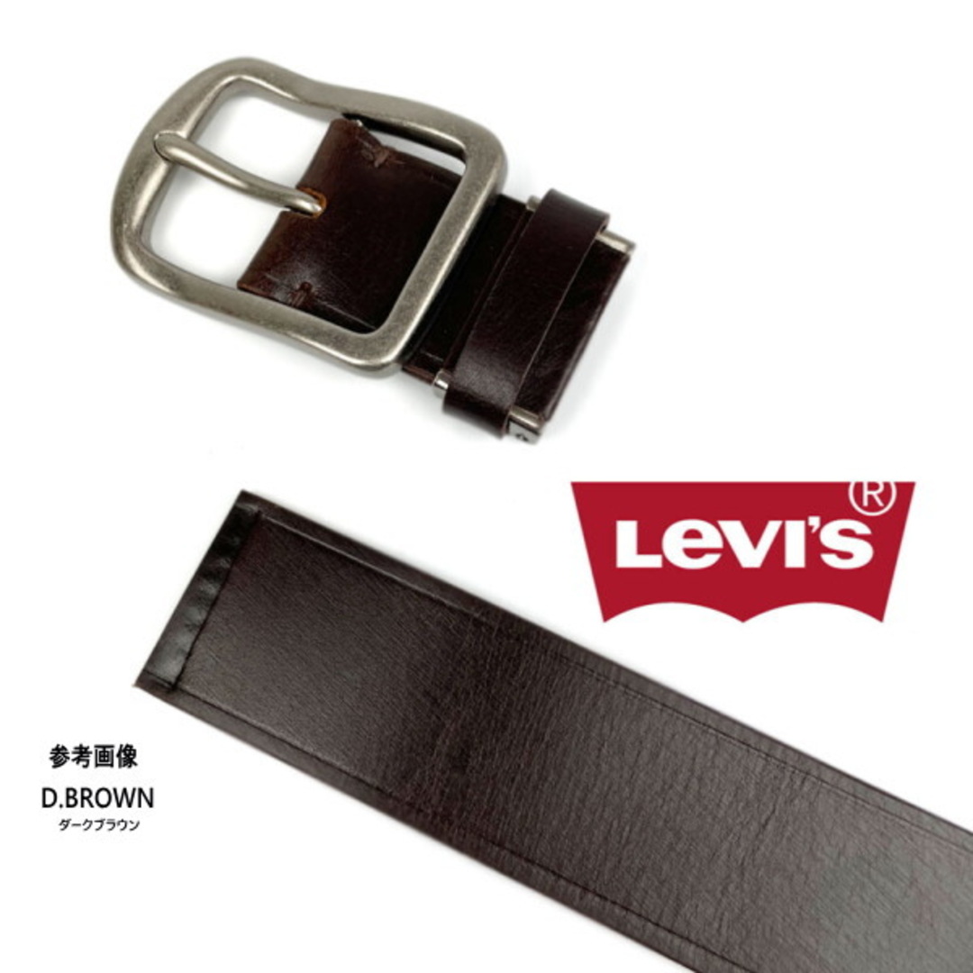 Levi's(リーバイス)の6468 薄茶 リーバイス 牛革 ベルト 40ミリ ライトブラウン メンズのファッション小物(ベルト)の商品写真