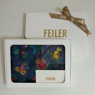 フェイラー(FEILER)のフェイラー　ハイジ　メッシュポーチ　ネイビー(ポーチ)