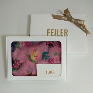 FEILER - フェイラー　ハイジ　メッシュポーチ　ピンク