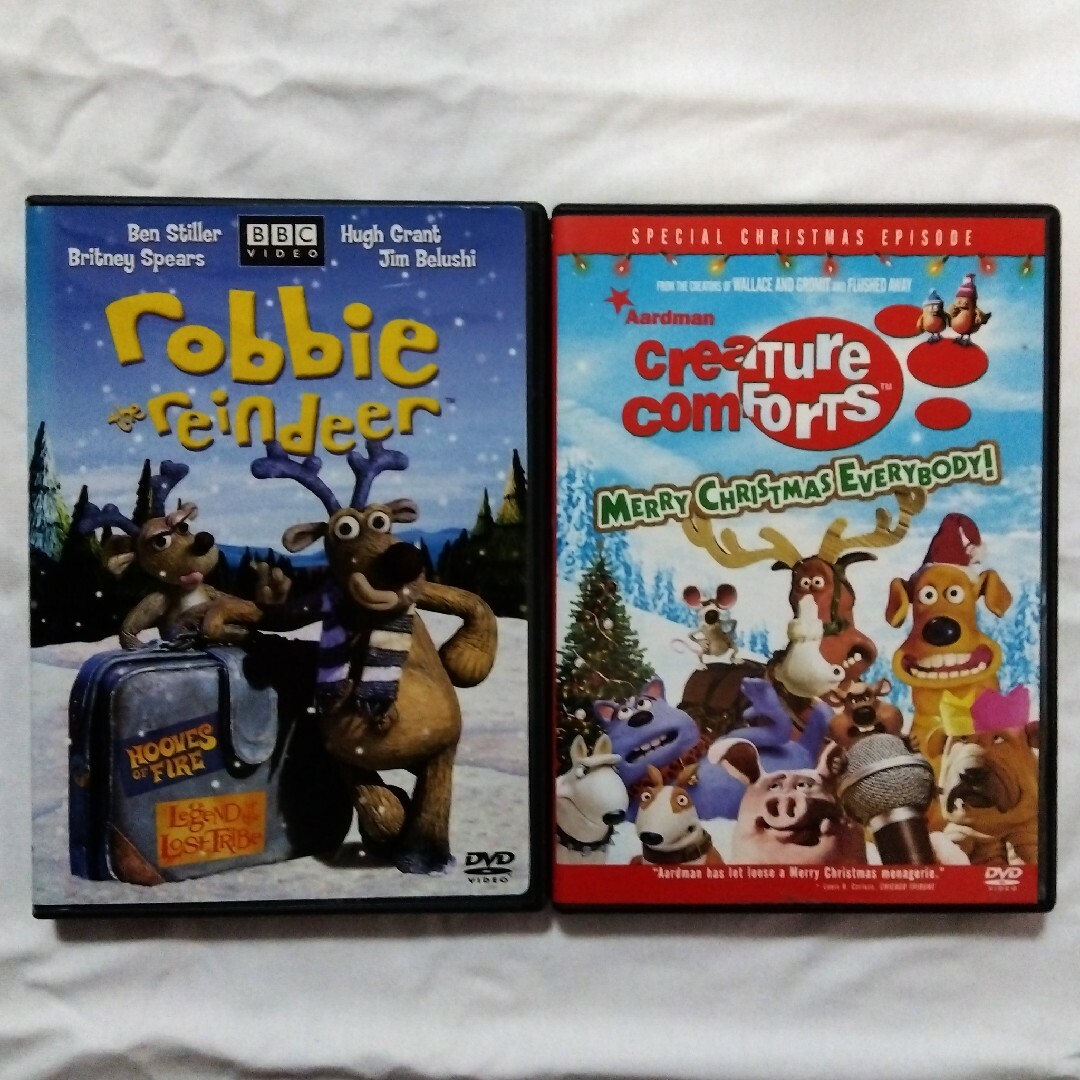 US版creature comforts＆robbie the reindeer エンタメ/ホビーのDVD/ブルーレイ(キッズ/ファミリー)の商品写真