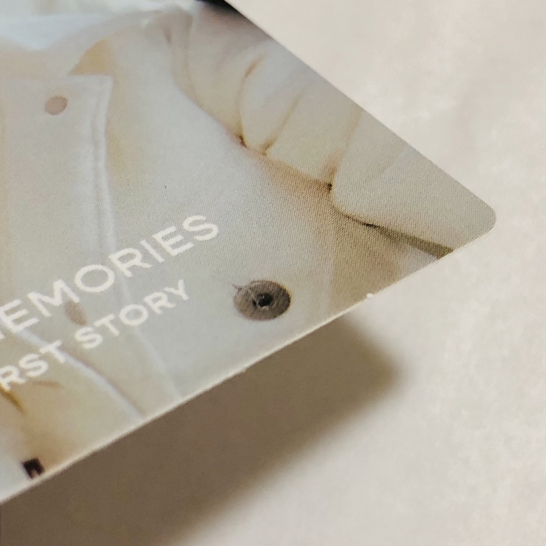 TXT  MEMORIES FIRST STORY テヒョン トレカ エンタメ/ホビーのタレントグッズ(アイドルグッズ)の商品写真