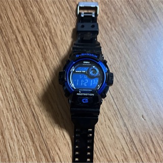 ジーショック(G-SHOCK)のCASIO G-SHOCK 青黒 腕時計(腕時計(デジタル))