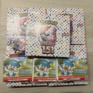 ポケモンカード　151 box シュリンクなし　5box